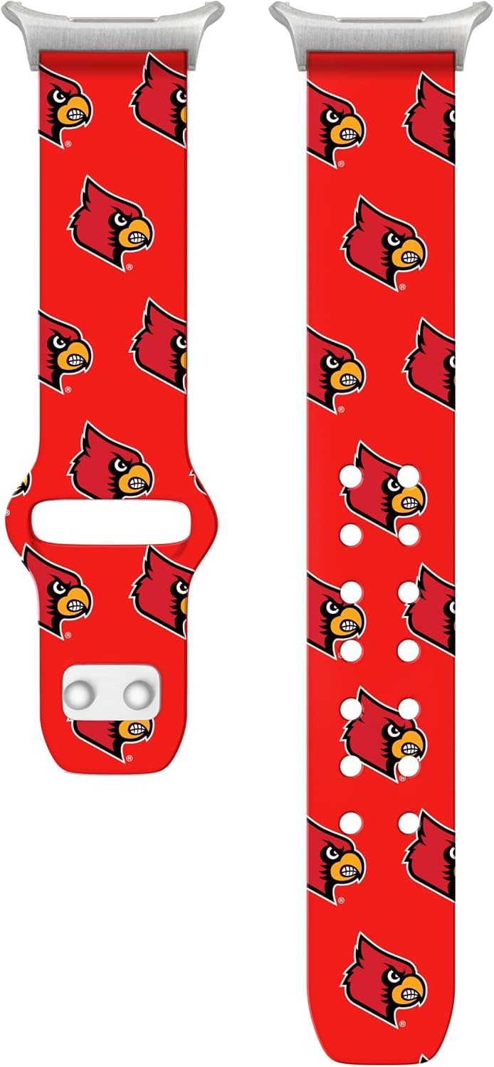 Affinity Bands Louisville Cardinals HD Watch Band Compatible with Samsung Galaxy Watch Ultra