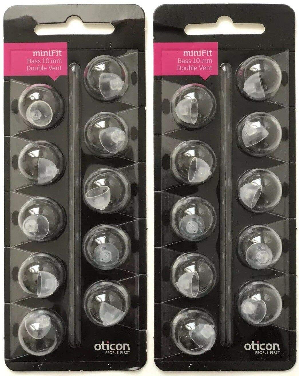 Replacements Minifit 10mm Double Bass Domes (2 Pack)