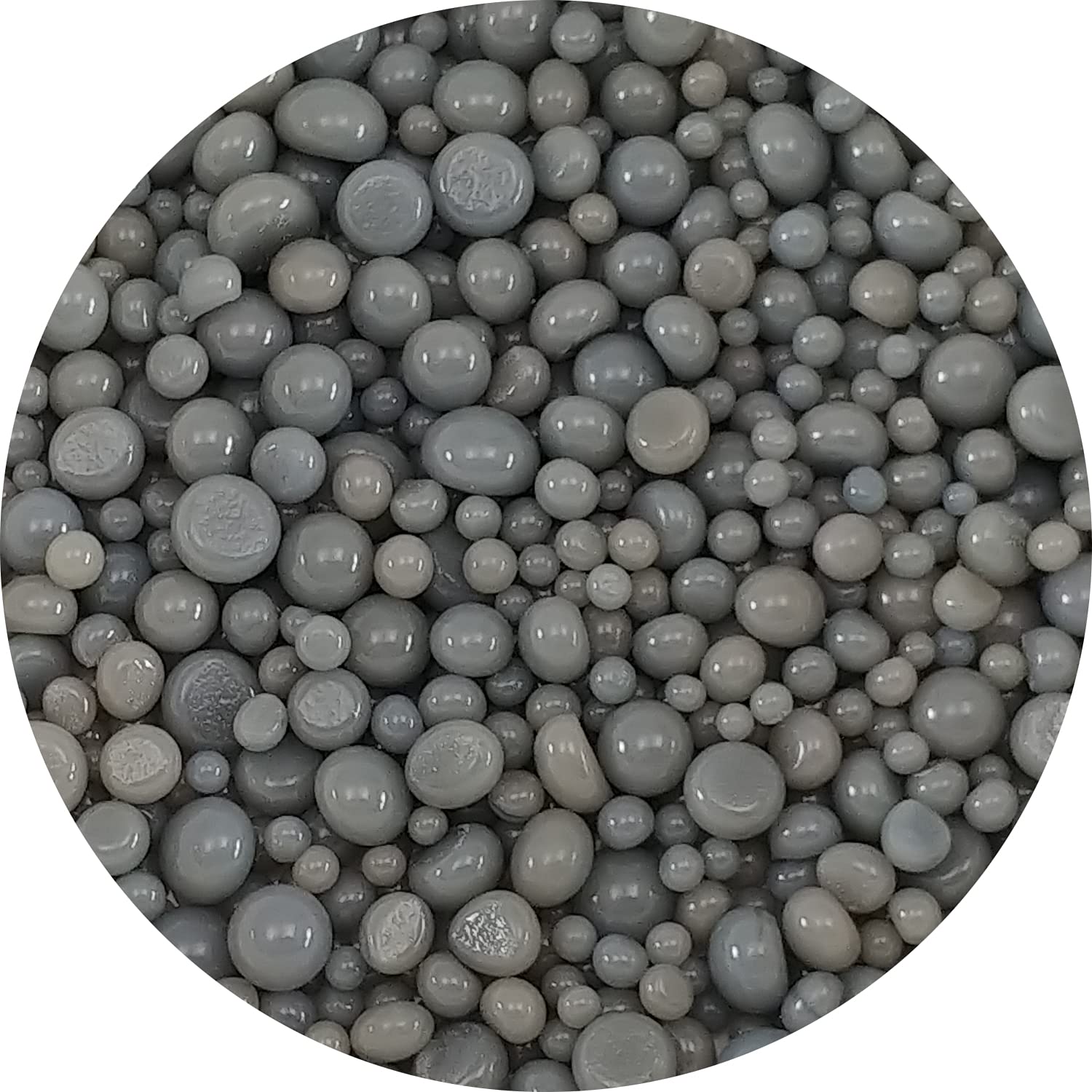 Deco Grey Frit Balls FB0136 COE 90 Glacial Art Glass-image-24