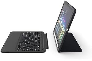 ZAGG iPad 9.7 Case with Keyboard - The Slimbook Go: Unparalleled Protection and Connectivity