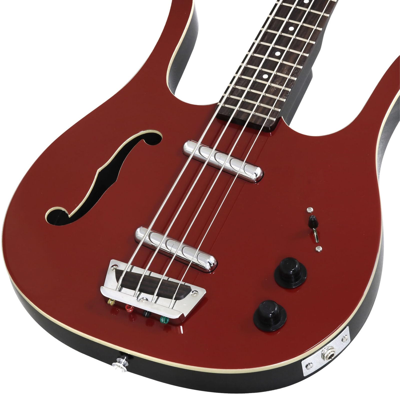 Amazon | Danelectro (ダンエレクトロ) ロングホーンベース RED HOT