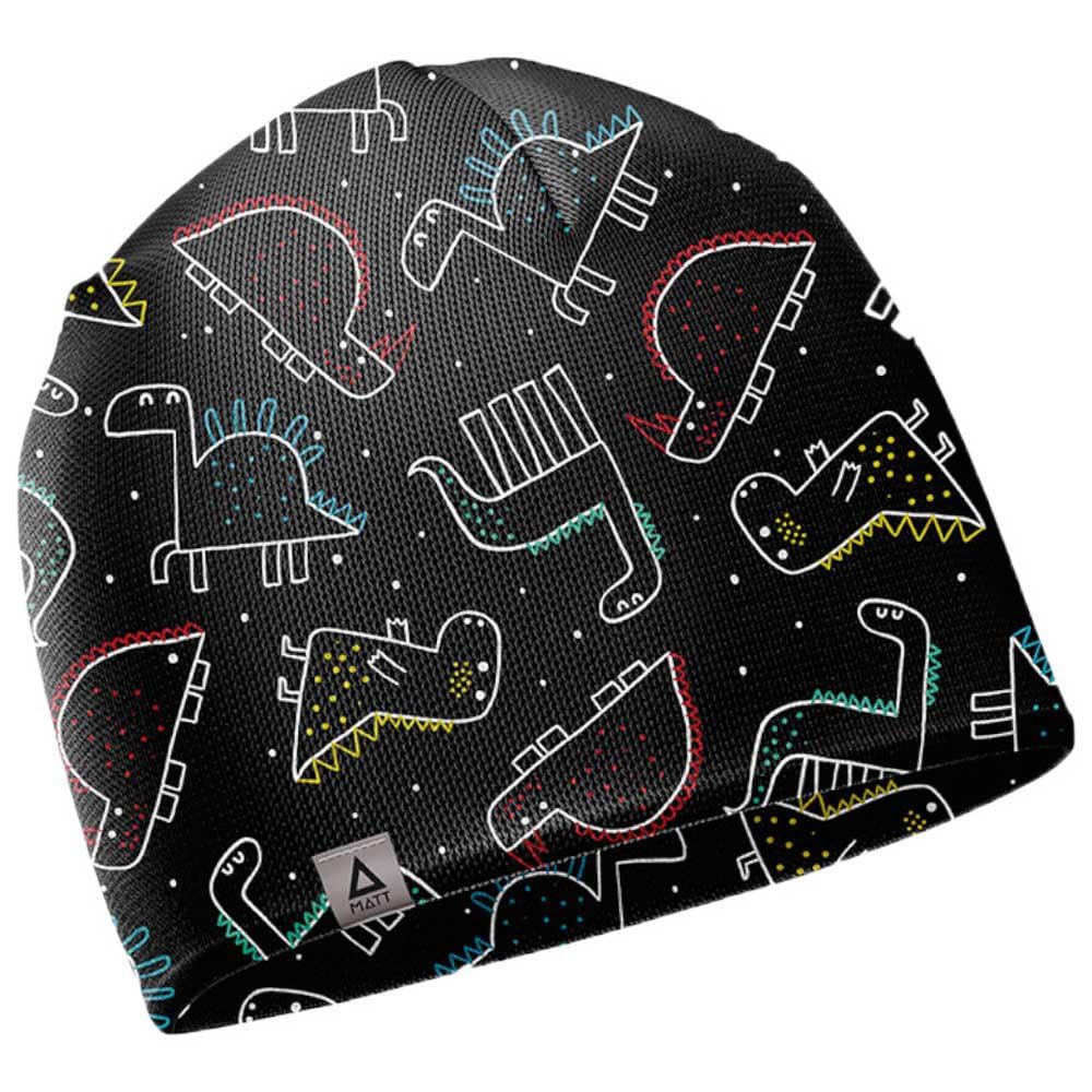Casquette pour enfant ajustable noire supérieure taille unique