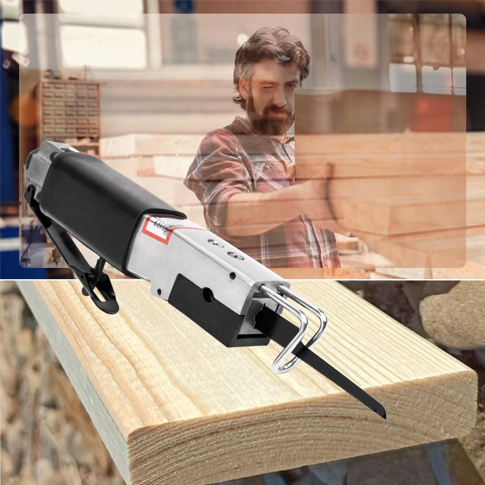 Mini Saw SHANTRA Air Body Saw Pneumatic Tool, Mini Reciprocating