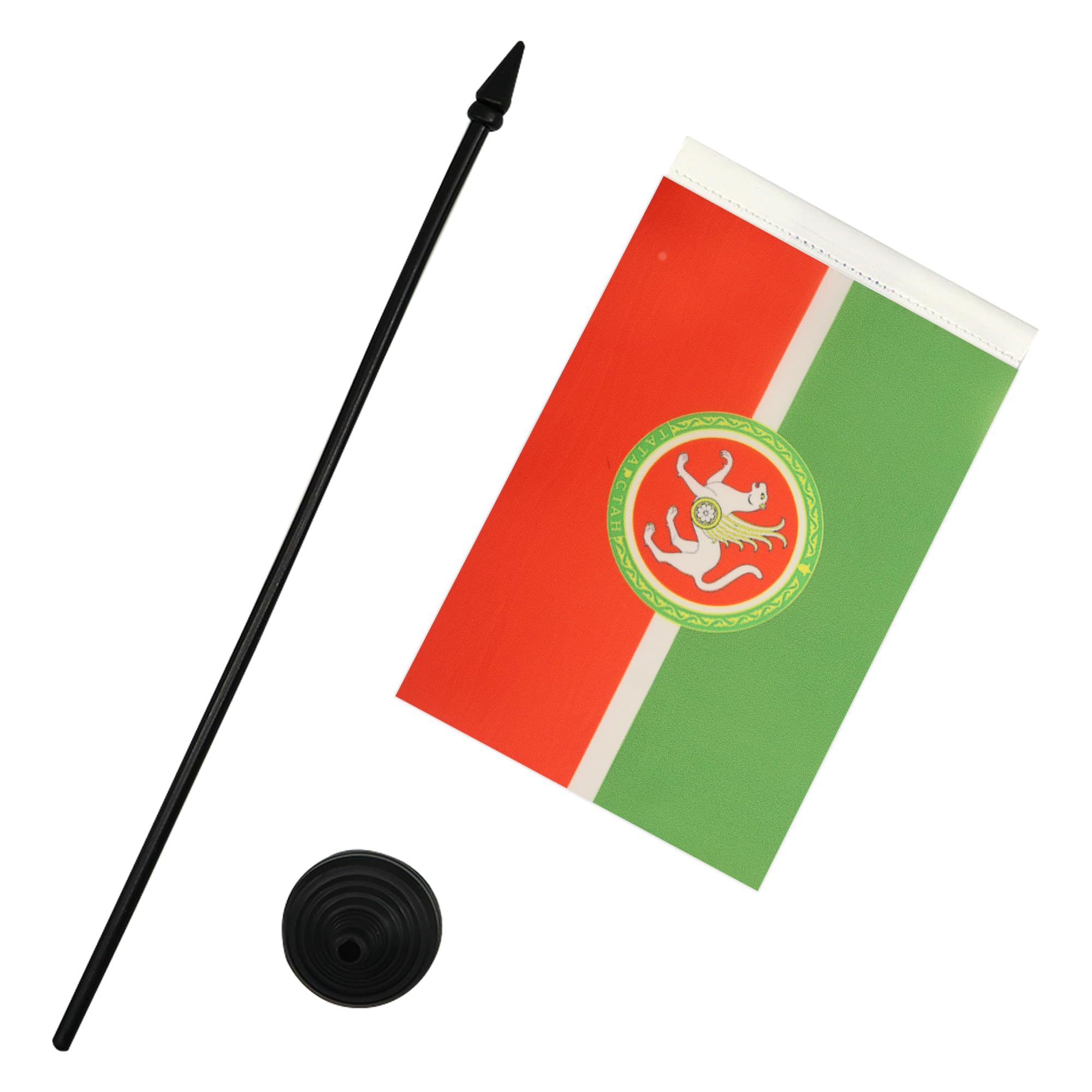 Drapeau de Table République du Tatarstan, 21cm x 15cm