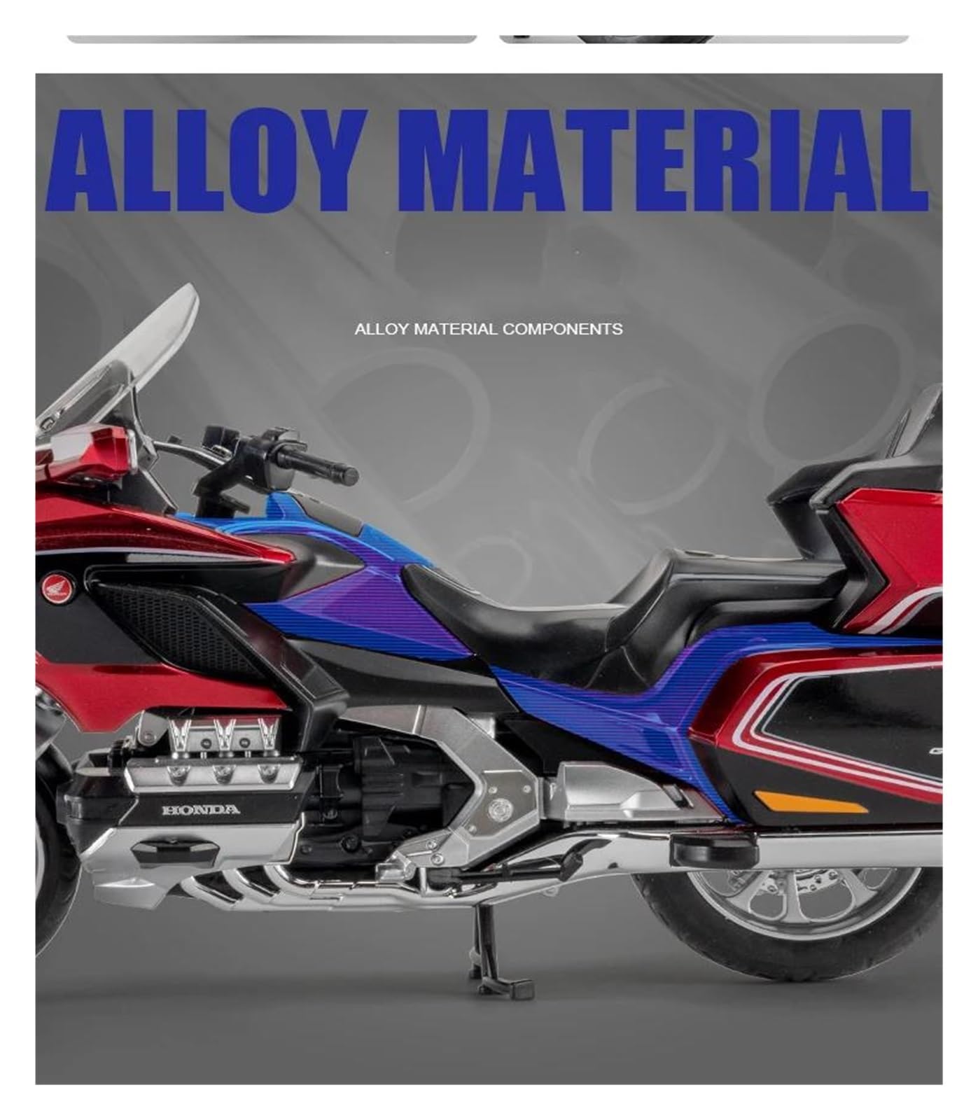 HONDA Goldwing 　レッドモデル　1/6サイズ　バイク・フィギュア HONDA Goldwing レッドモデル 1/6サイズ バイク・フィギュア