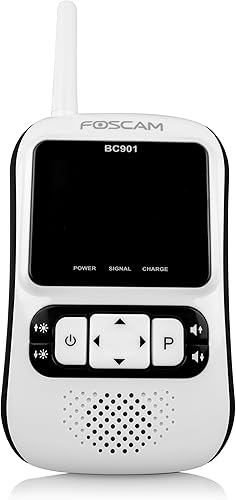 Miniatura 6 de Foscam Cámara de vigilancia del monitor del bebé, blanco/negro (BC901)