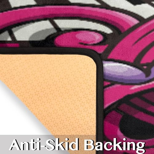 Vista 46 de GUYOS Bright Night Sky Galaxy - Tapete de cocina acolchado antifatiga, juego de 2 piezas, duradero, resistente a las manchas, parte inferior multi