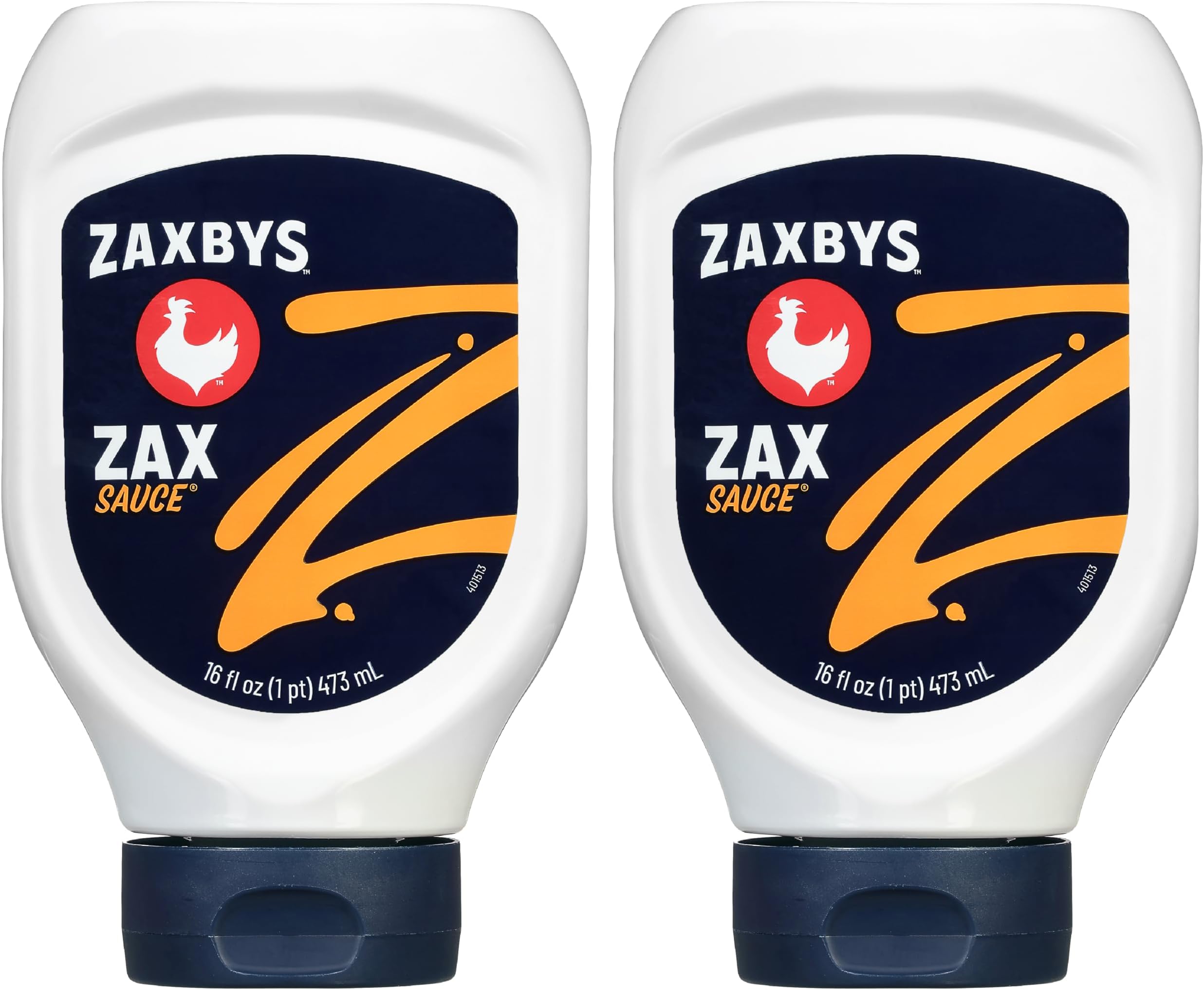 Zaxbys Zax Sauce, Burger Sauce, Barbecue Sauce, Special Sauce, BBQ Sauce, Secret Recipe for Chicken Dipping, Steak, Burgers, Fry Sauce - 16 fl oz (Pack of 2)