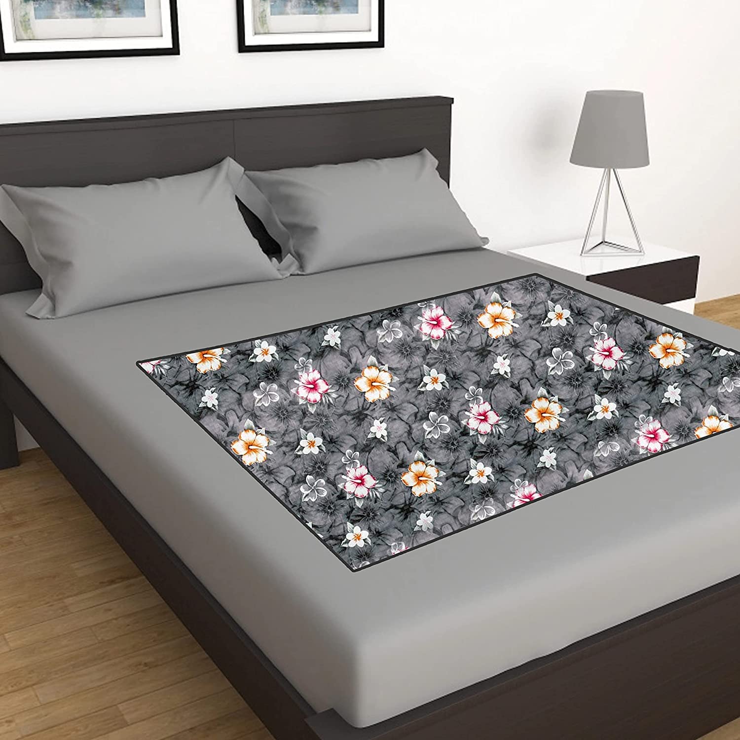 Wings Star Bed Server Food Mat | Stain Free Oil and Waterproof Bed Server Food Mat | Mattress Protector Bed Server (27x40 Inches), KUM87 Design87-image-9