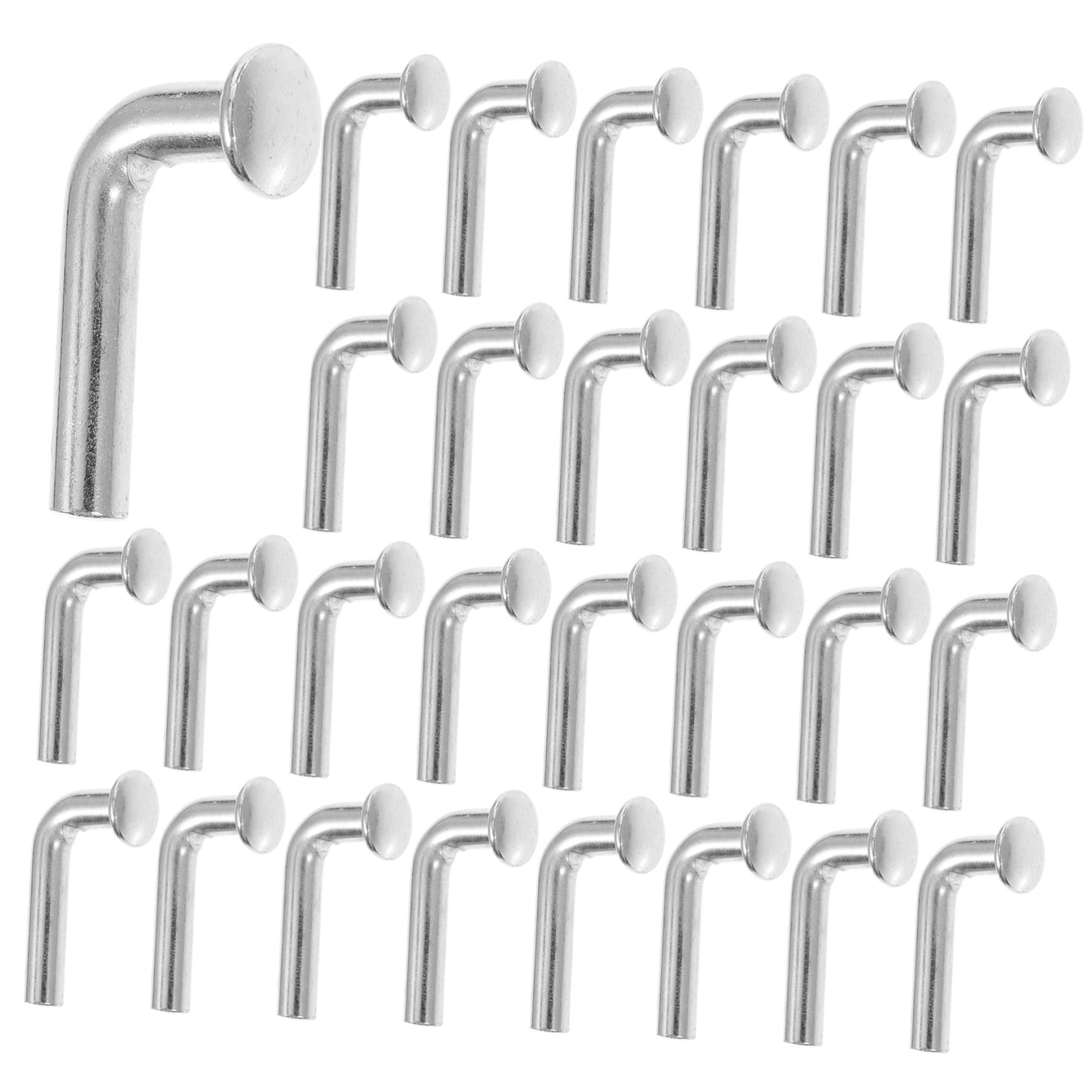 Beaupretty 100pièces Clips J Boulons J Goupilles de Sécurité pour Rayonnages à Palettes Boulons Haute Résistance Goupilles de Verrouillage pour Rayonnages à Palettes
