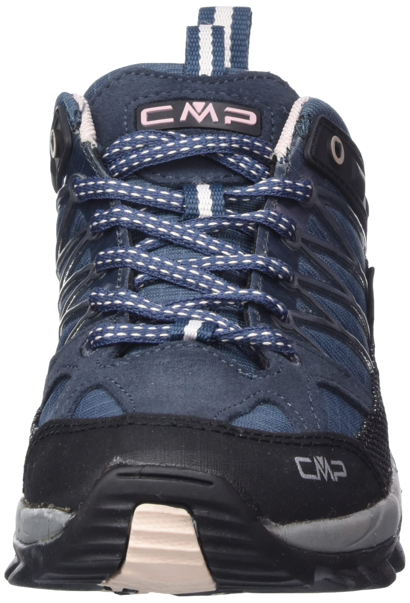 CMP Rigel Low Wmn Trekking Shoe Wp, Scarpe da trekking Donna, Asphalt-Antracite-Rose, 44 EU
