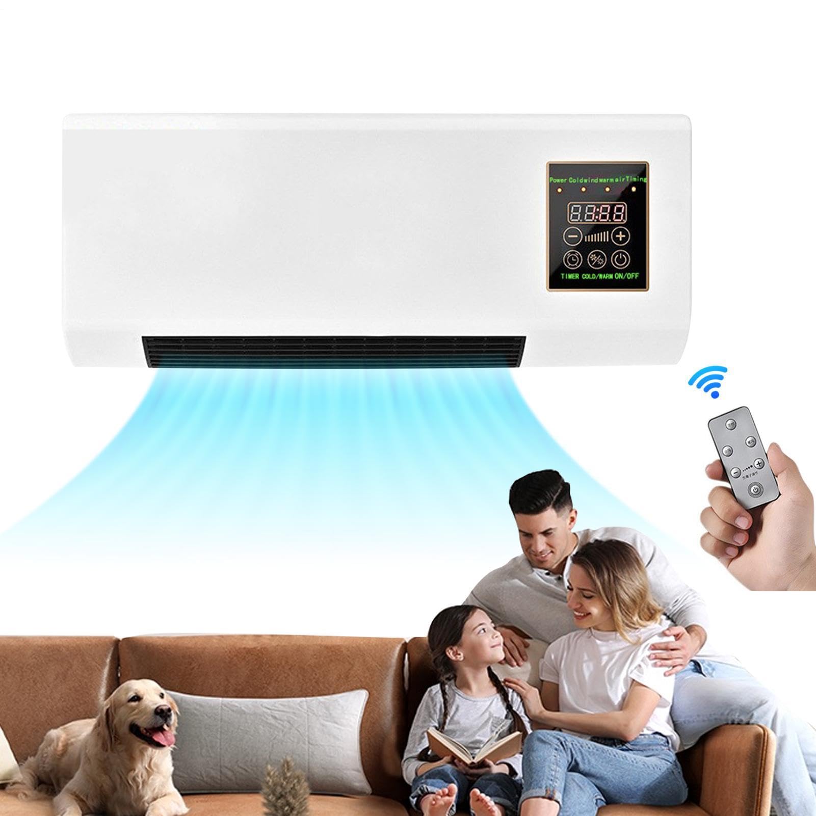 Aire Acondicionado Sin Unidad Exterior - 2000W Aire Acondicionado Portátil, AireAcondicionado Ultra Silencioso Y Portátil Con Control Remoto Y Temporizador De 8 Horas Para Dormitorio Oficina