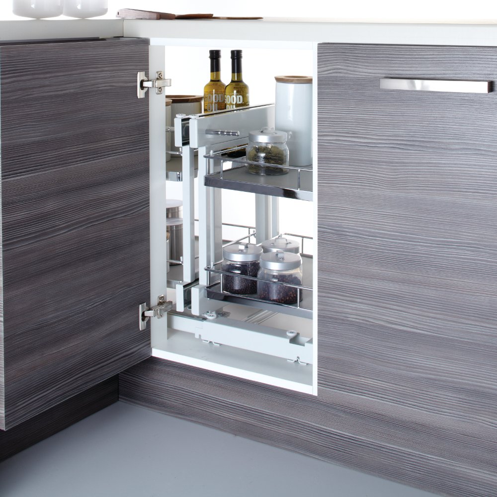 Soft Close Blind Corner Optimiser Kitchen Storage Unit For