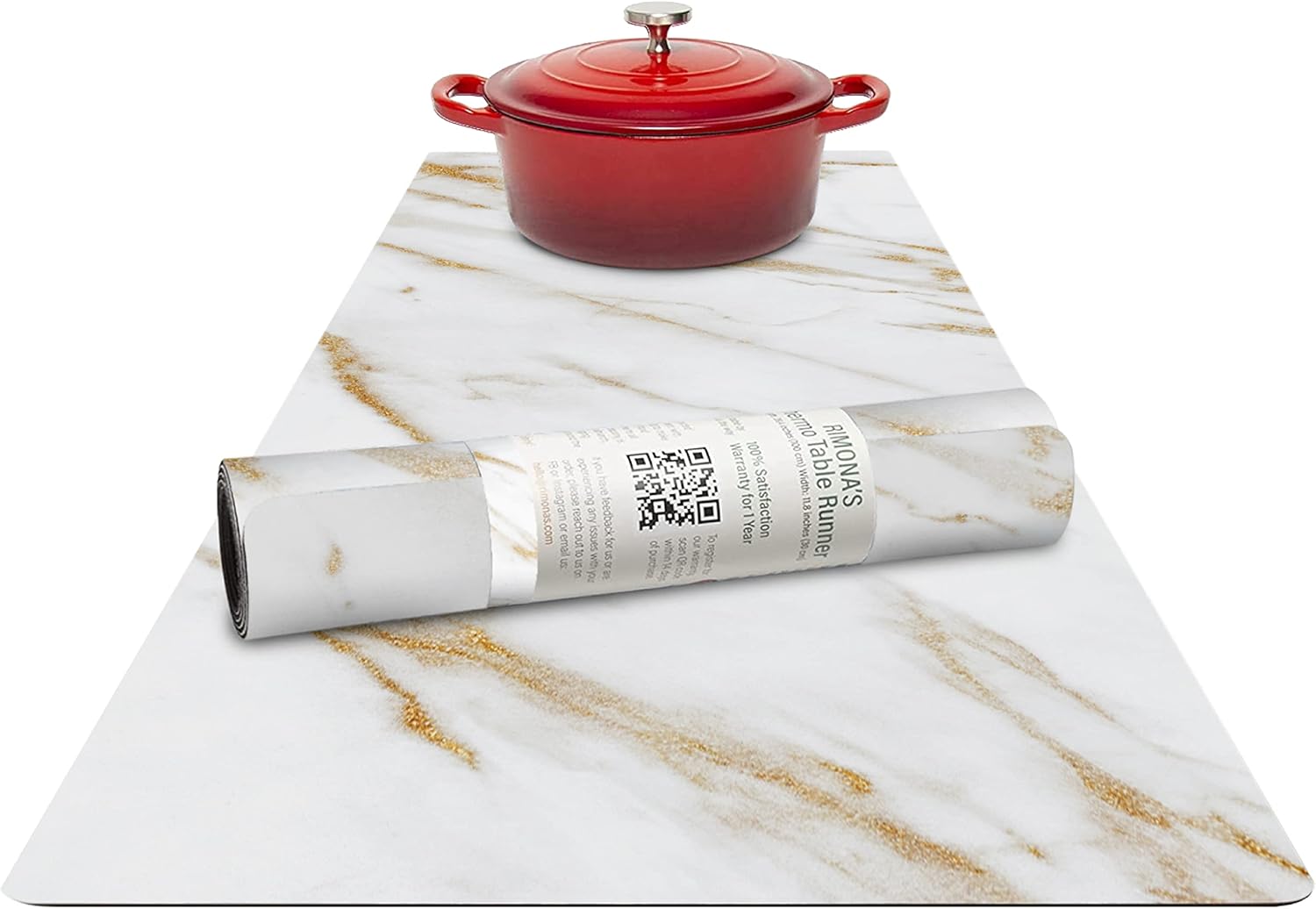 RIMONA'S Thermo Heat Resistant Table Runner and Trivet for