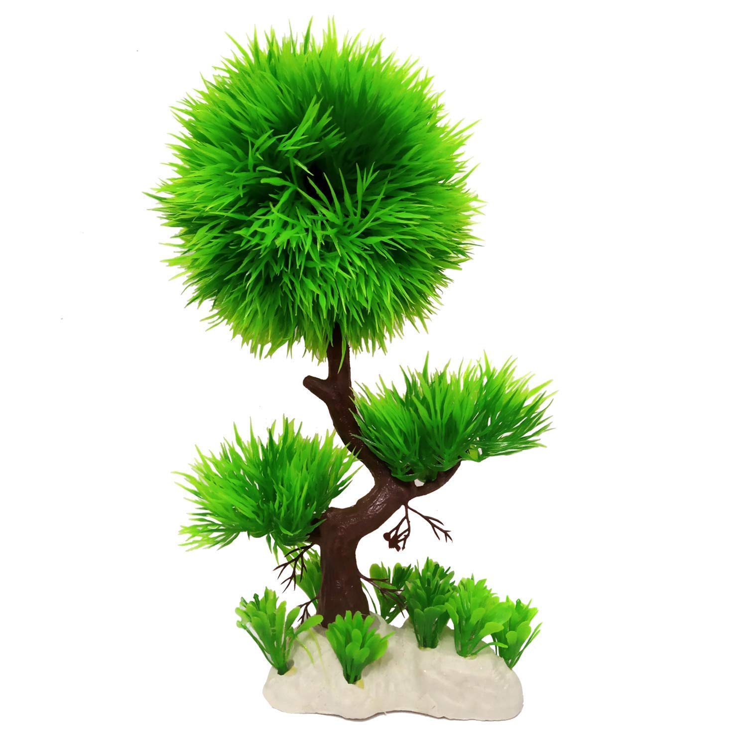 Jainsons Artificial Plastic Plant Ornament for Aquarium Fish Tank Decoration 27 CM | 1 Green Plant (B0D2J52GXX) Amazon Price History, Amazon Price Tracker