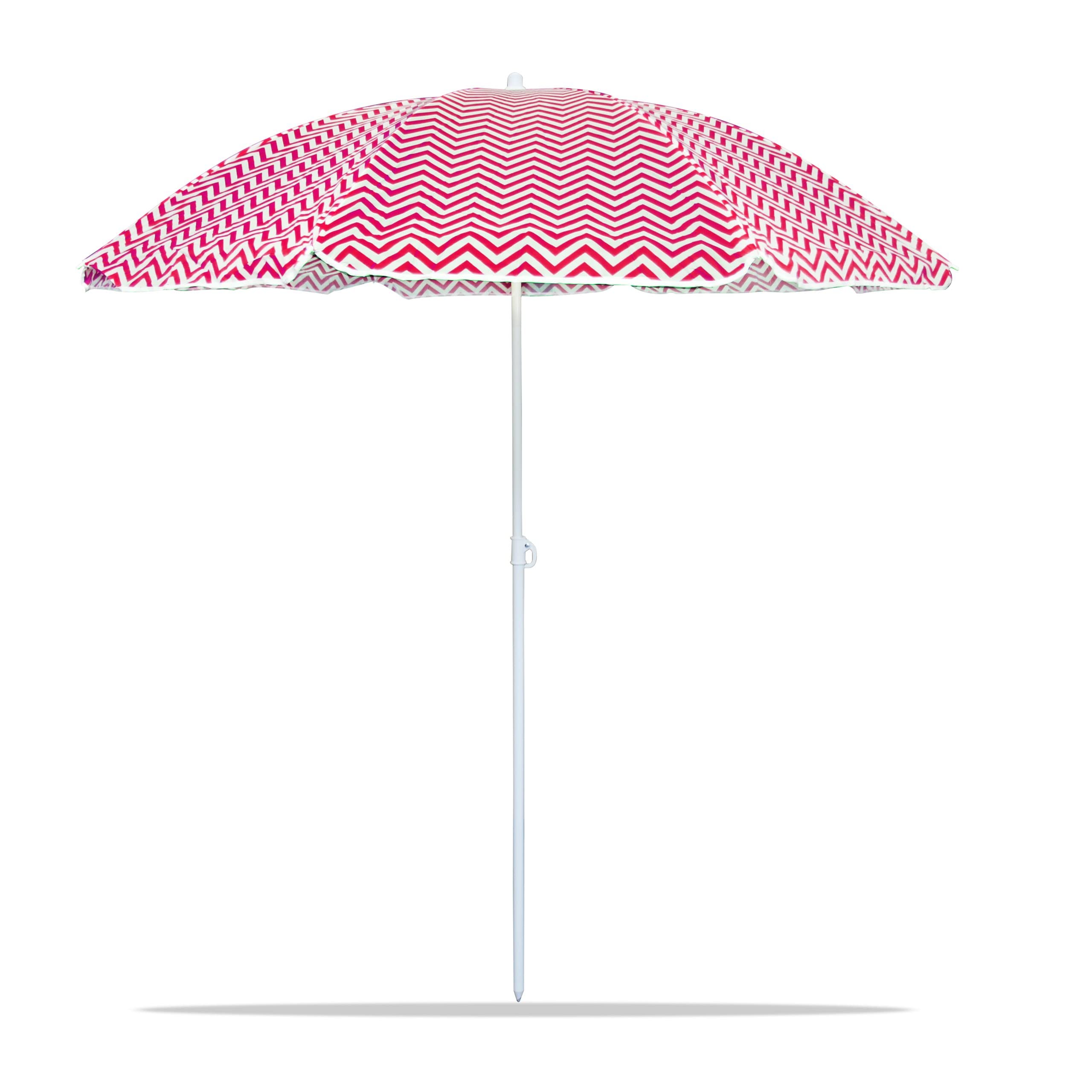 Acomoda Textil – Sombrilla de Playa con Protección Rayos UV 180 cm. Sombrilla con Soporte para Arena y Bolsa Transporte, Parasol Aluminio Resistente al Viento.