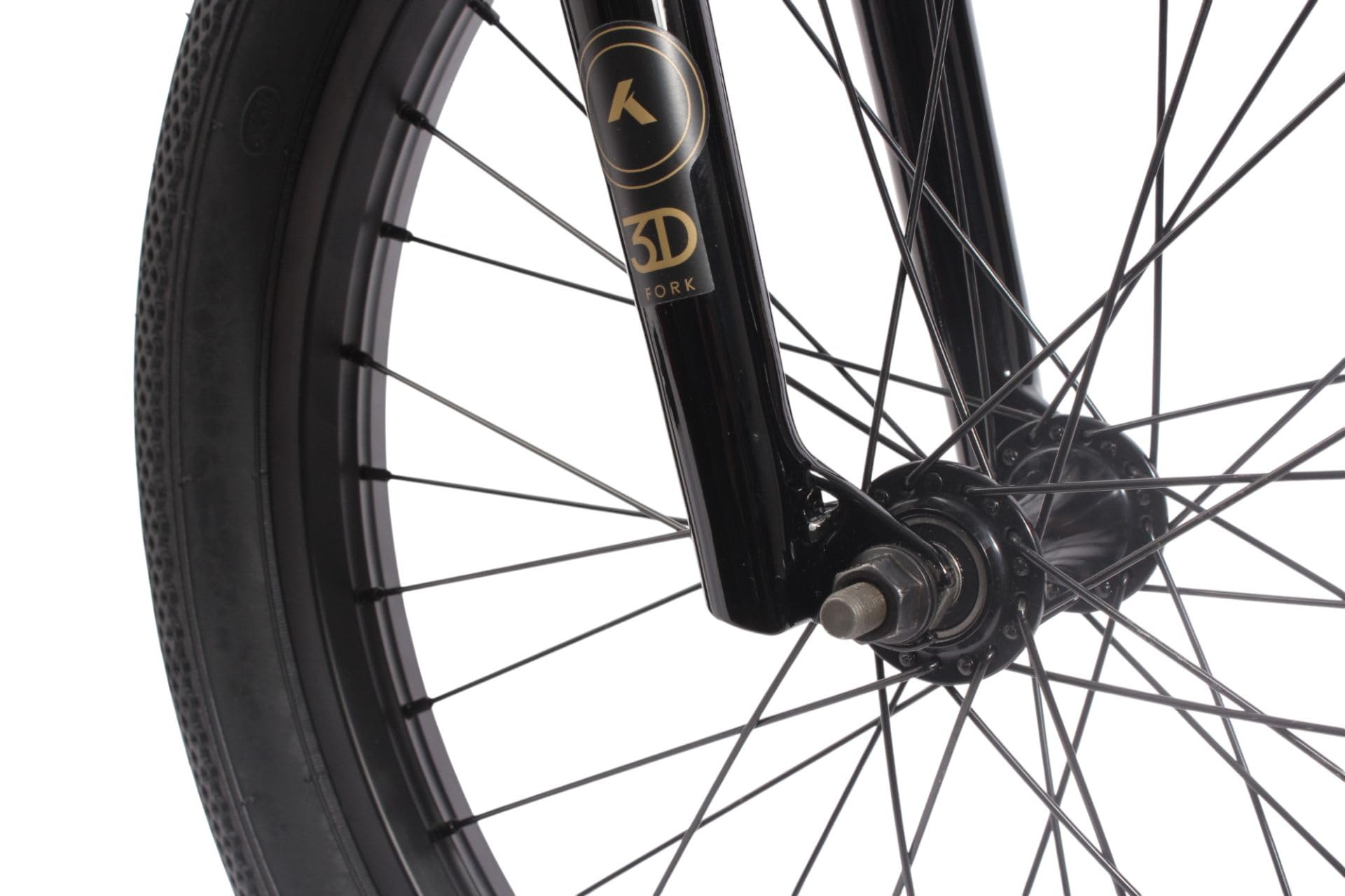 KHE COPE BMX 20 pollici – Freestyle Bike 11,1 kg – Affix Rotor – Telaio HiTen – Manovella 3 pezzi – Pneumatici da 2,4" – Grindguard – Park Street Pumptrack – Modello 2025 – Gloss Black