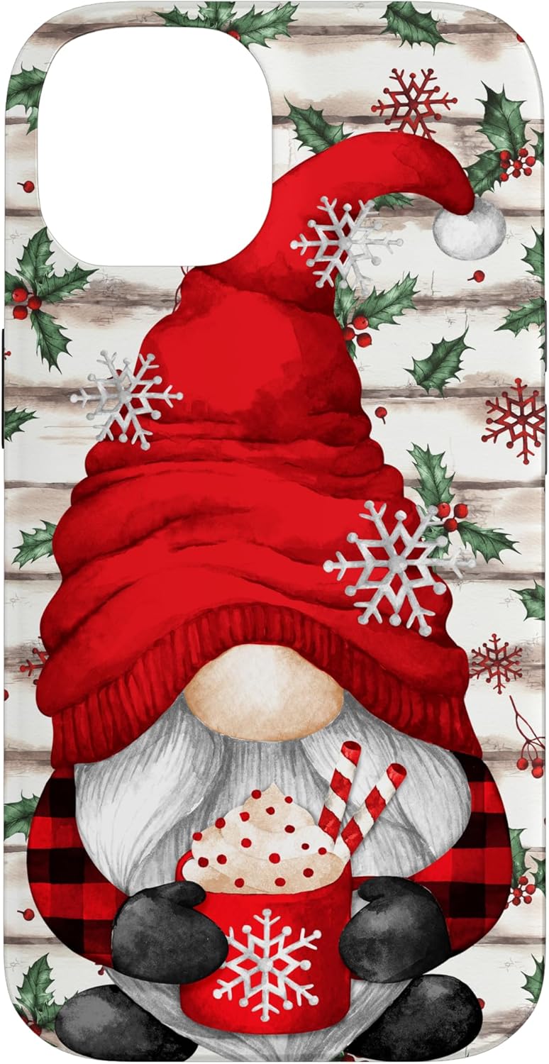 Cute Christmas Gnome For Women With Hot Cocoa Mug For Xmas Case for iPhone 15 Pro