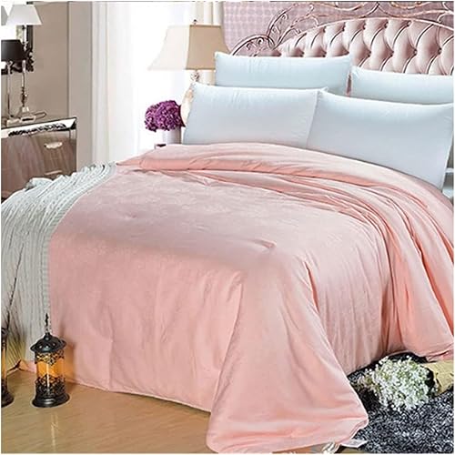 Duvets - Edredón de seda de morera, edredón de seda real, para cama individual, doble, individual, matrimonial, queen, king, jacquard