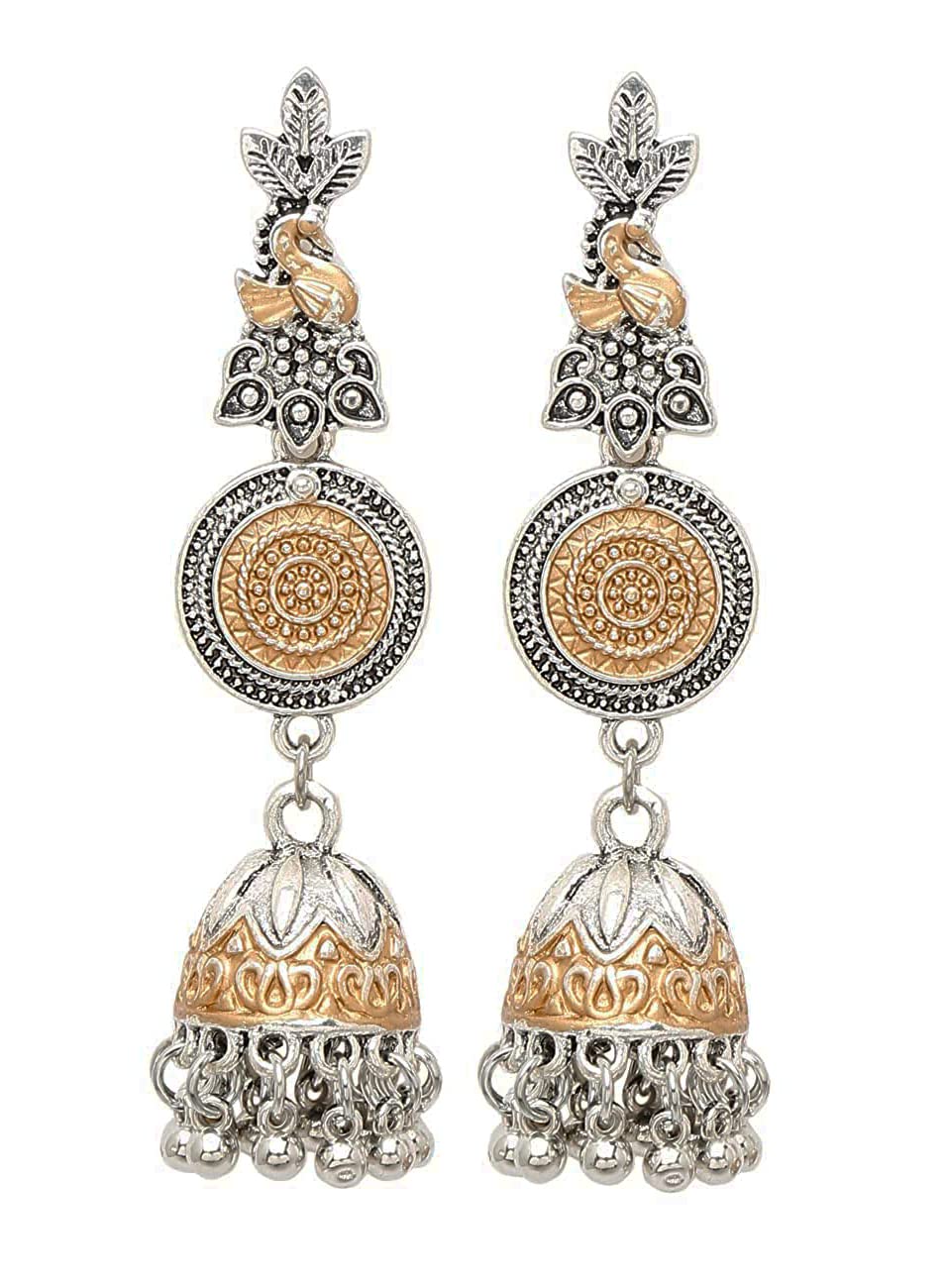 See full amazon price history chart for YouBella Jewellery Oxidised Silver Jhumka/Jhumki Earrings for Girls and Women (Silver) (Style 2) YouBella Jewellery Oxidised Silver Jhumka/Jhumki Earrings for Girls and Women (Silver) (Style 2) (B0BPR1S8WJ) Amazon Price History, Amazon Price Tracker