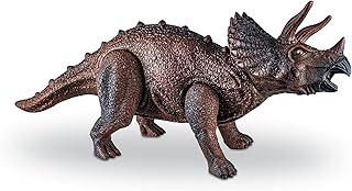 Cometa Grand Sauro Dinossauro Articulado Triceratops Caixa Marrom 42 cm