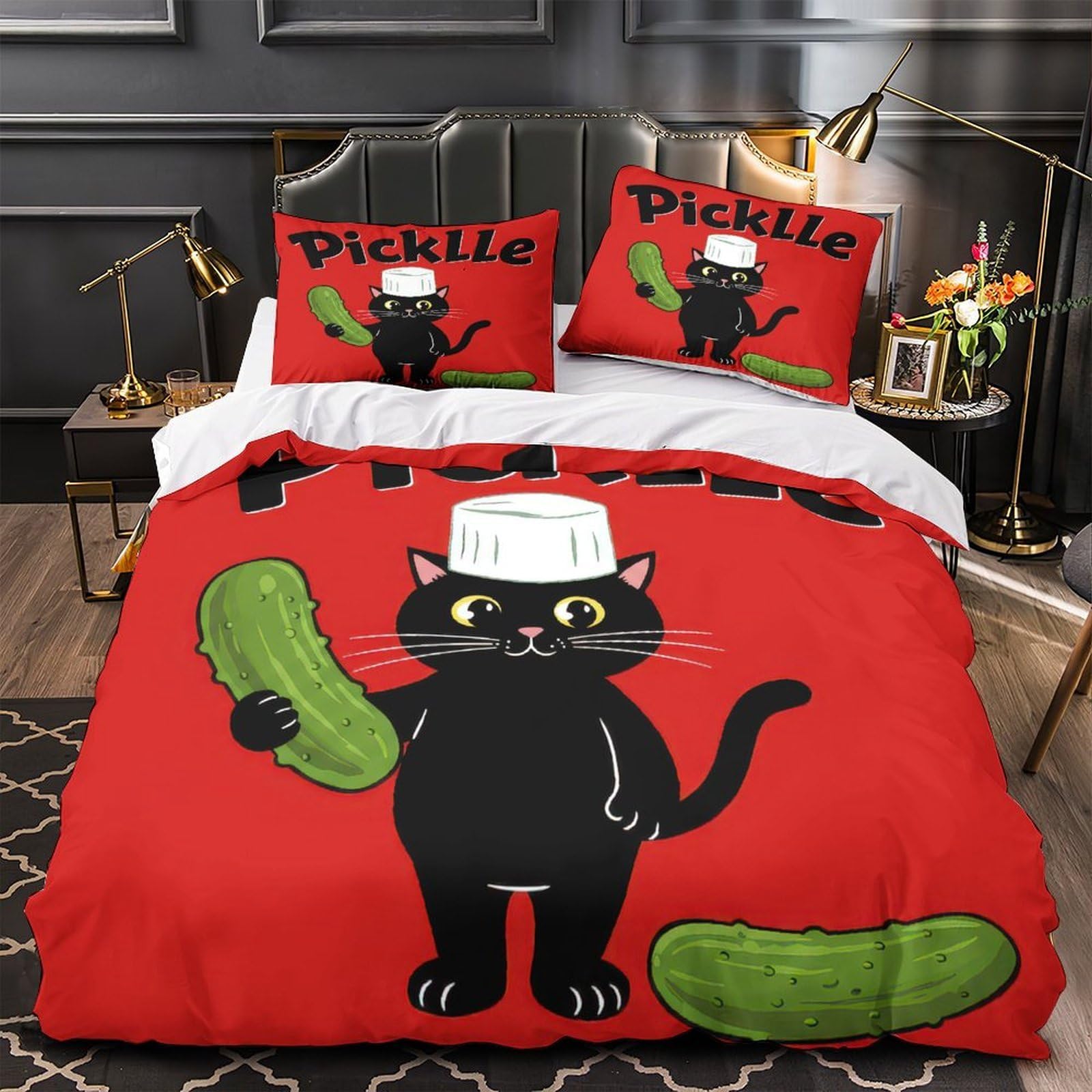 Parure de lit Antarctique effet confortable haut de gamme 260x220cm motif manchots 3D