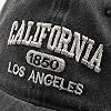 Gorra Vintage de California con Bordado de Algodón para Unisex 5