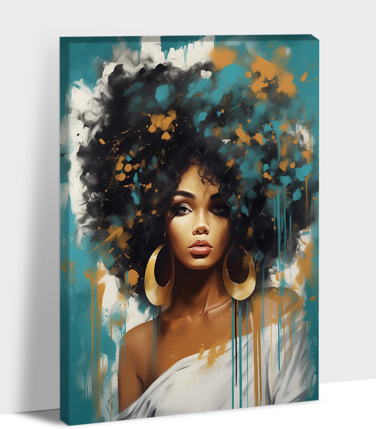ANRUOXI African American Wall Art