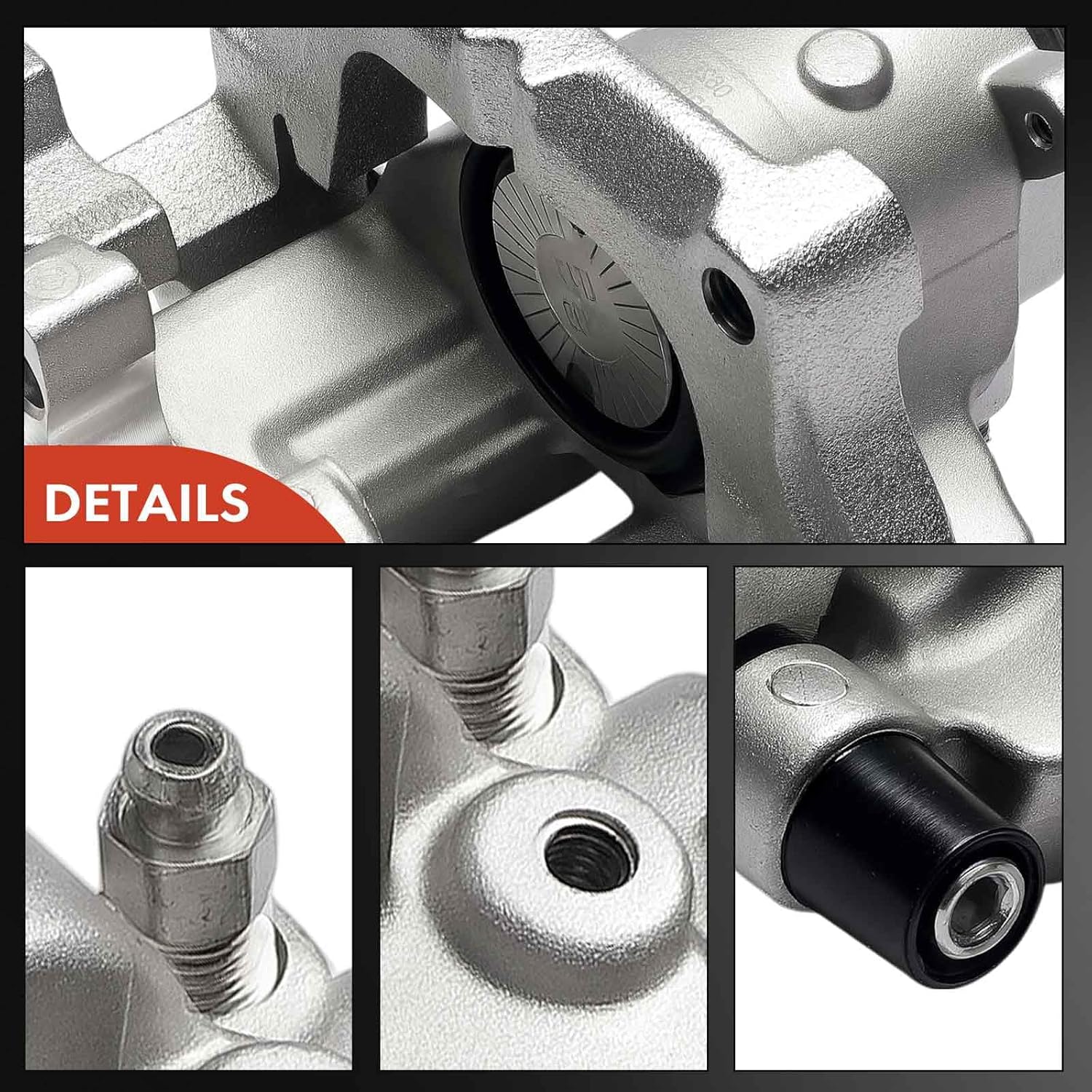 A-Premium Brake Caliper Assembly with Bracket Compatible with Mercedes-Benz Vehicles - C300 2015-2022, C400 2015, C350e 2016-2018 - Rear Left Driver Side