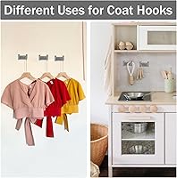 Vista 6 de Fapully Juego de accesorios de baño de 8 piezas de acero inoxidable, juego de accesorios de baño de níquel cepillado montado en la pared