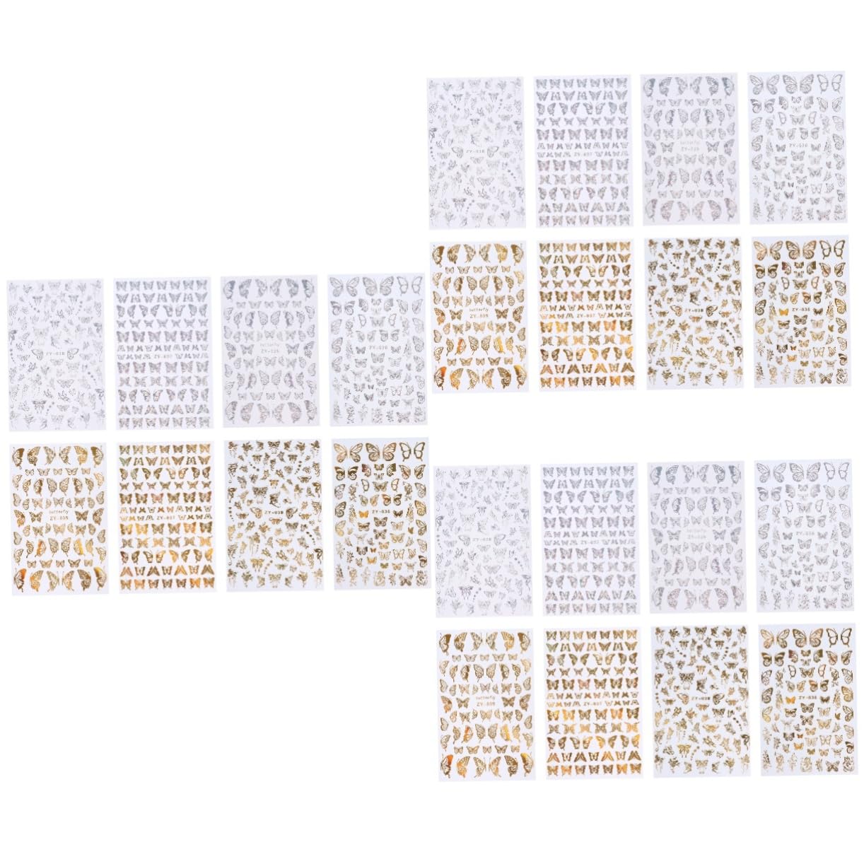 CALLARON 3 Set Decalcomanie Per Unghie Adesivi Per Nail Art Decorazioni Unghie Uniche E Colorate Per Manicure Te E Regali Per Amiche 8 Fogli*3