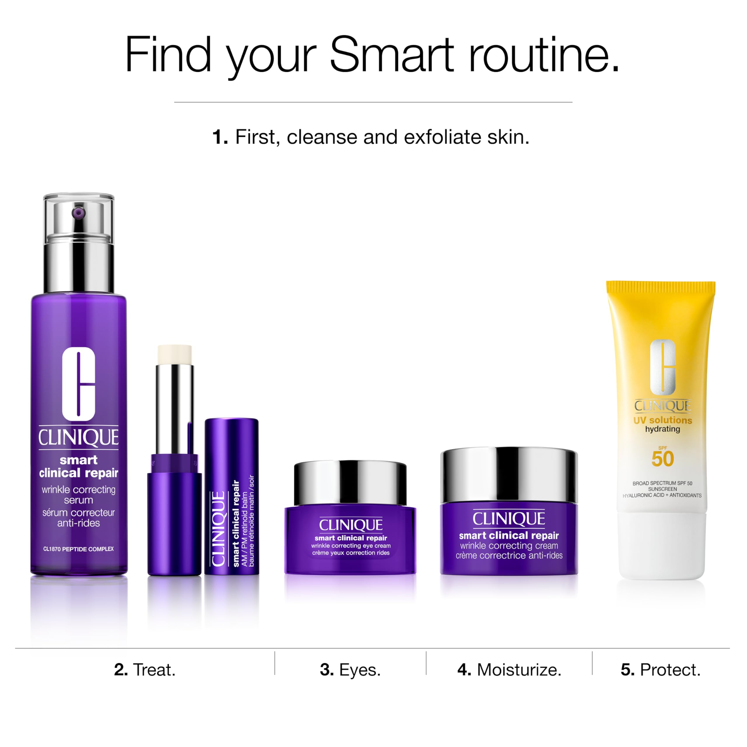 Clinique Smart Clinical Repair AM/PM Retinoid Balm Stick With Hyaluronic Acid For All Skin Types | Softens + Plumps Fine Lines | Safe For Sensitive Skin, 0.11 Ounce