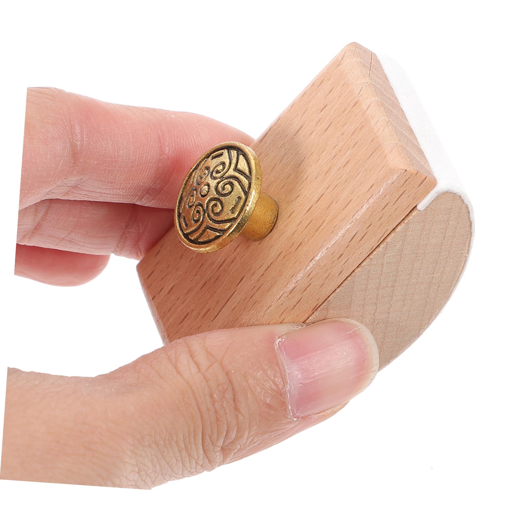 LALAFINA Rocker Blotter in Legno per Inchiostro ad Asciugatura Rapida, Sottobicchiere a Dondolo per Calligrafia e Scrittura, Cancelleria per Studenti e Ufficio, Supporto Assorbente