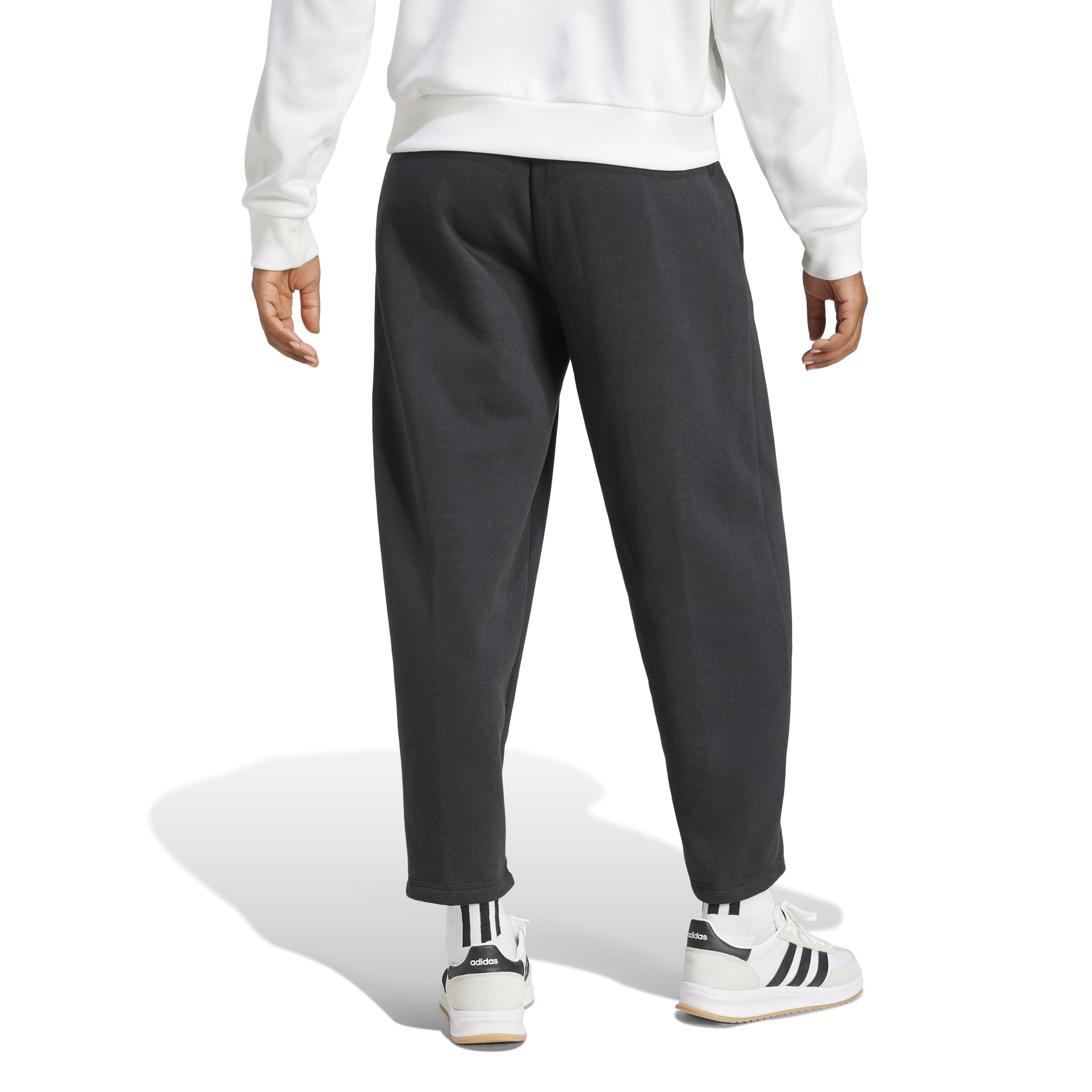 adidas Women Pantaloni Essentials Contemporary Logo Fleece Barrel