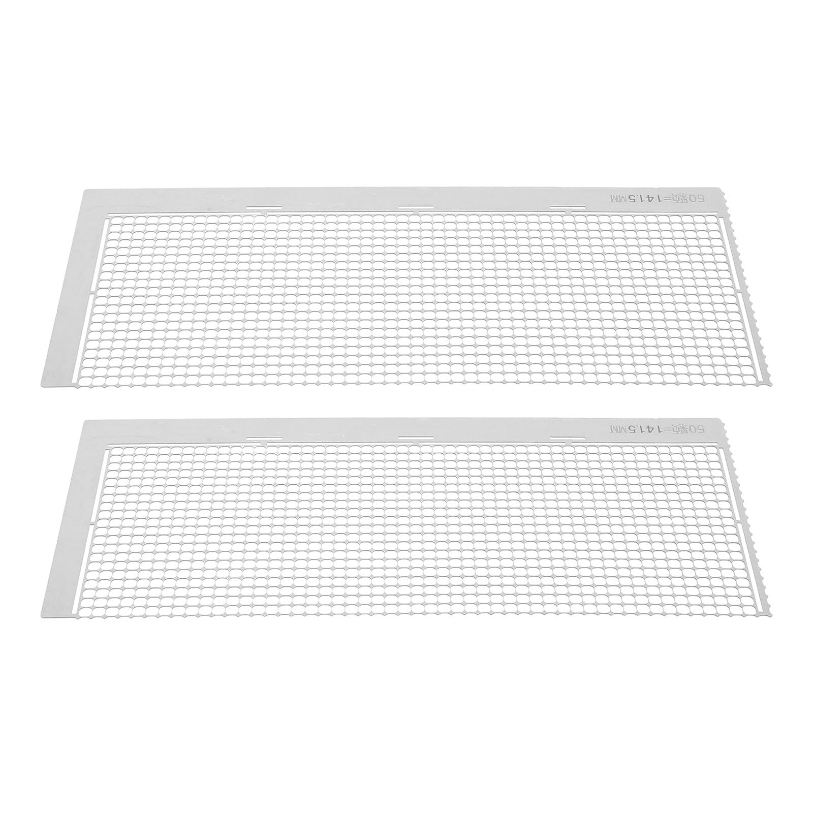 Kit de herramientas para arte de gemas con regla de acero inoxidable para cuentas, 2 unidades