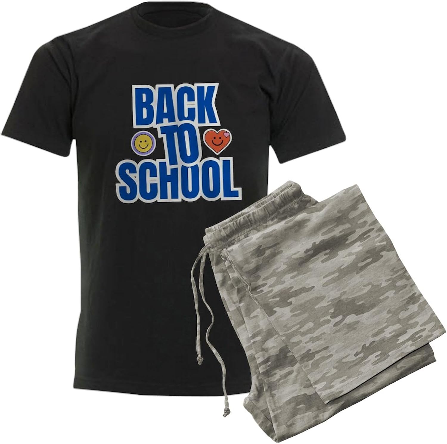 CafePress Back to School T Shirt Men's Pajama Sets 2-Piece Lounge Sleep Sets