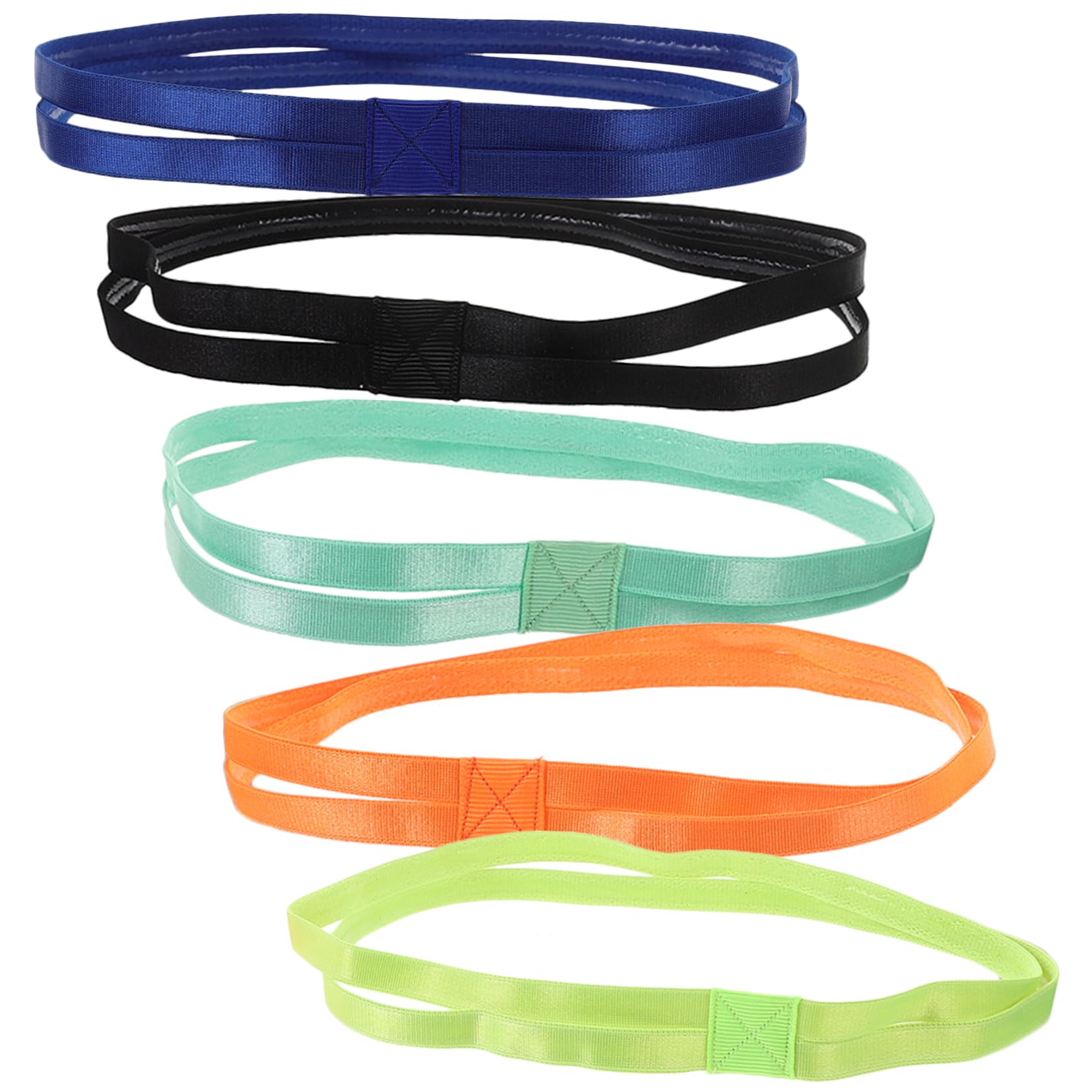BESPORTBLE Hair Band Bandana Fascia Per Yoga Bandane Headband Fascia Per Allenamento Antisudore Sottile Fasce Per Allenamento Yoga Fasce Da Corsa Tessuto