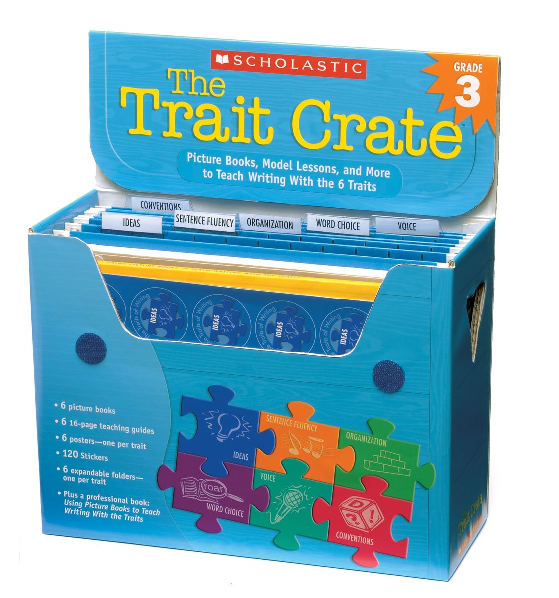 The Trait Crate®: Grade 3: Picture Books, Model Lessons, and More to Teach Wr