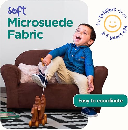 Miniatura 4 de Keet - Sofá infantil de peluche con almohadas decorativas