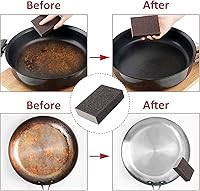 Vista 5 de Bloque de lijado grueso de grano 60 – 12 piezas, esponja de lija húmeda y seca, bloque de papel de lija de espuma, lavable y reutilizable, esponja