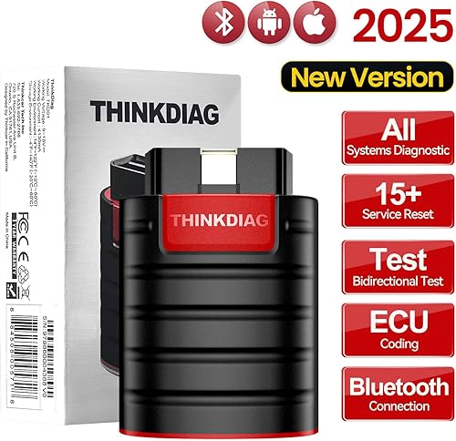 Miniatura 8 de escáner Bluetooth Thinkdiag OBD2, herramienta de escaneo bidireccional para todos los sistemas, herramientas de diagnóstico de nivel OE con