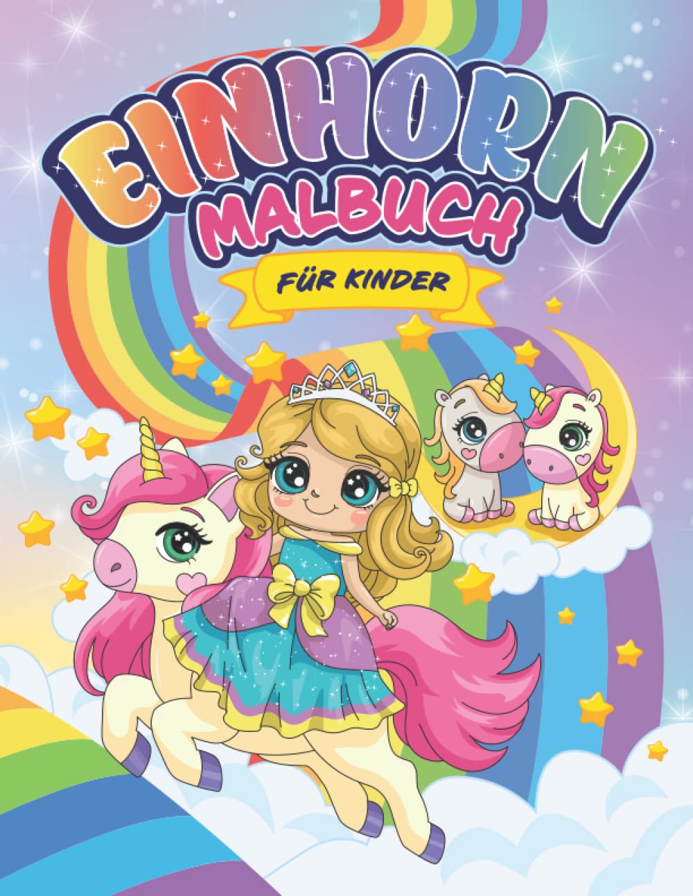 Buy Einhorn-Malbuch: Das süße Einhörner-Ausmalbuch für Kinder ab 3