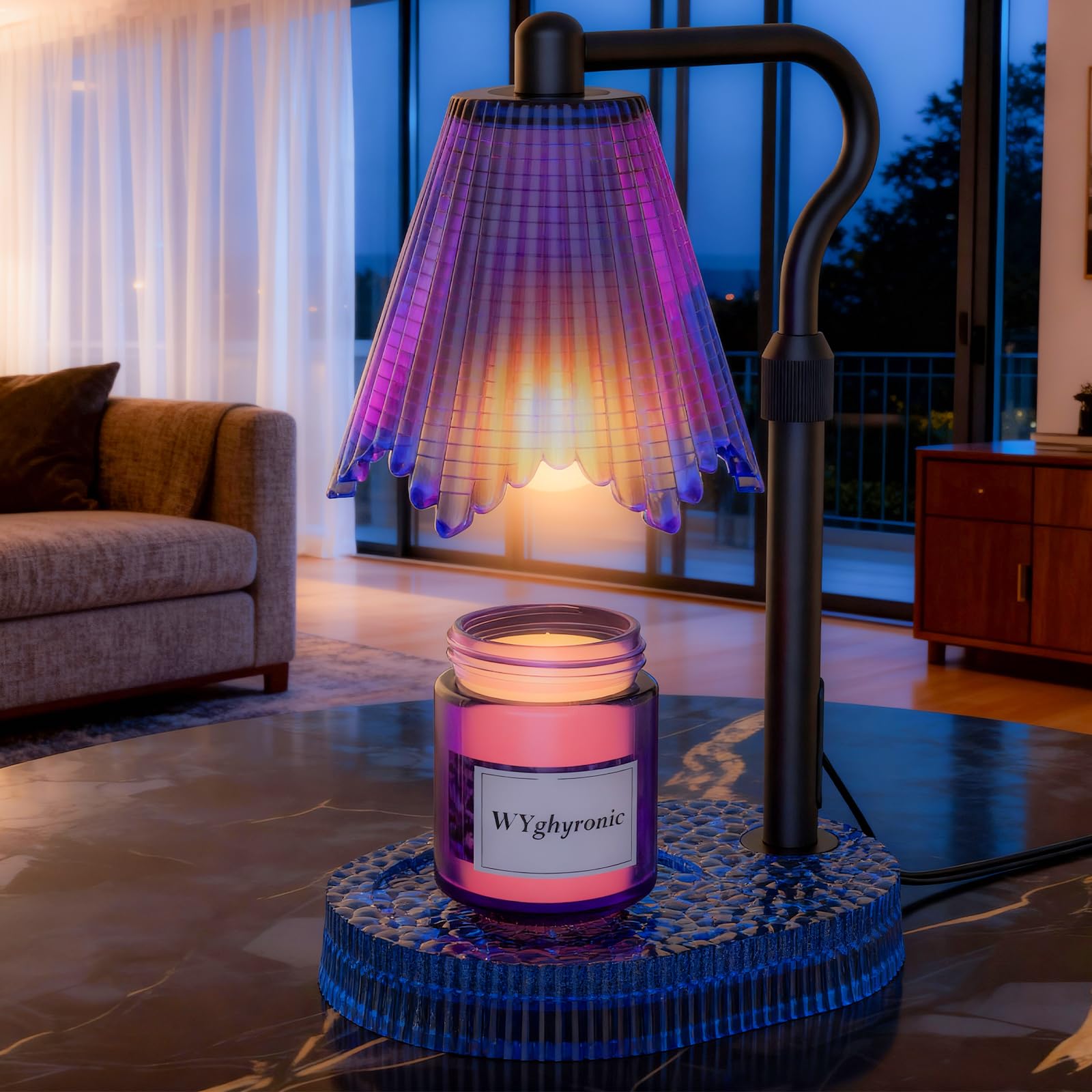 WYghyronic Candle Warmer Adjustable Height