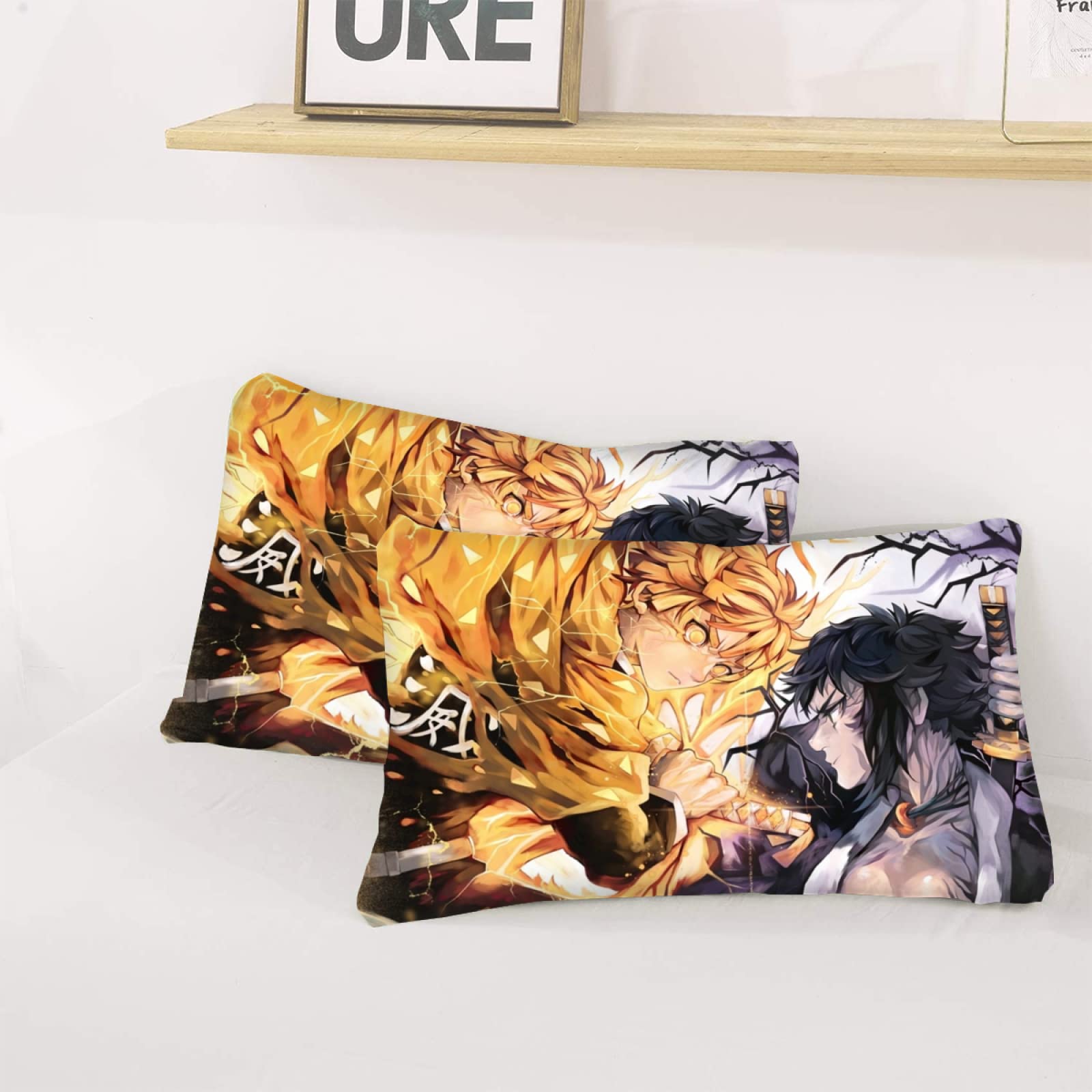 Amazon｜煉獄杏寿郎 布団カバー 2点セット 掛け布団カバー