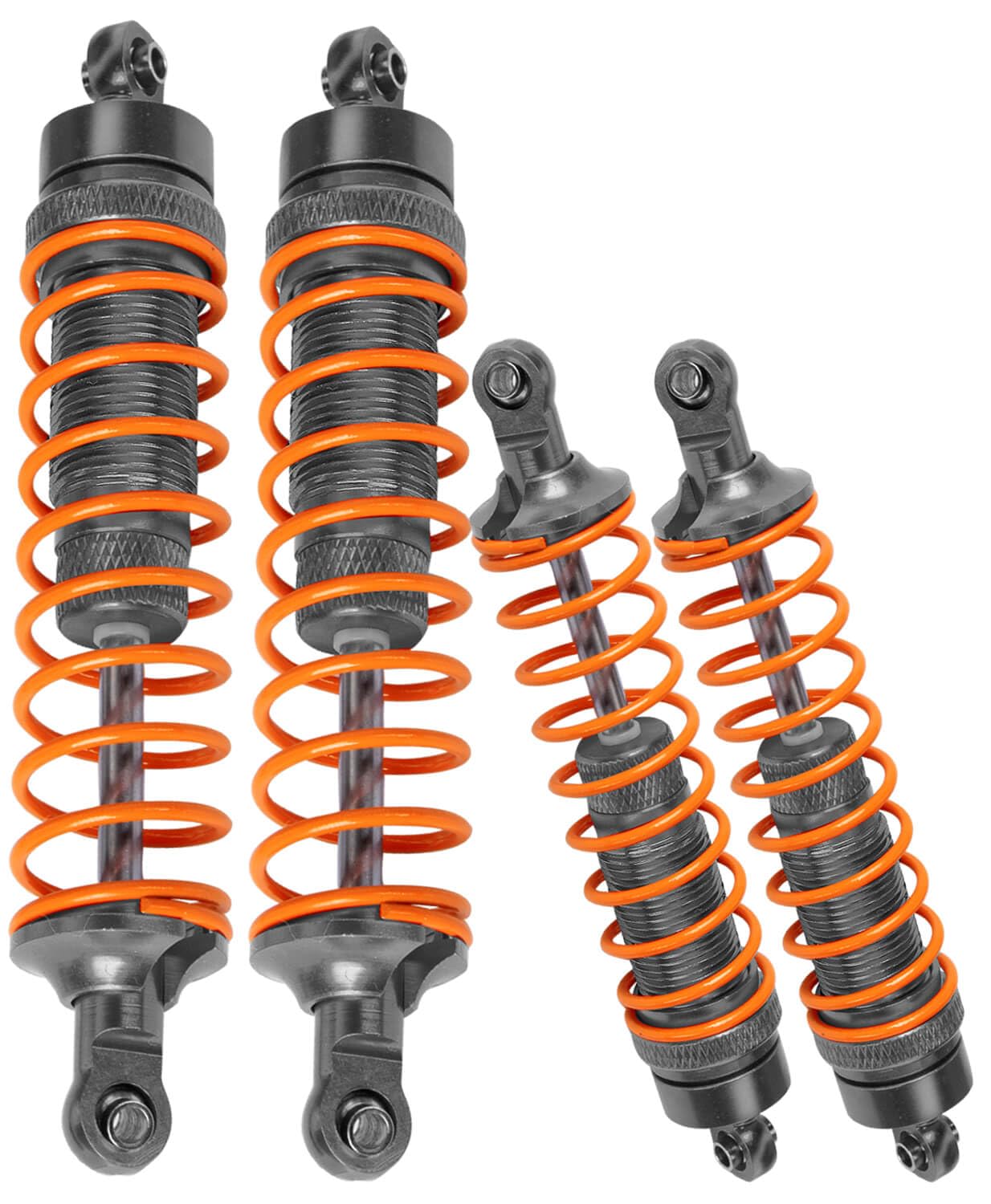 Piezas De Actualización Amortiguador Trasero ZD Racing 7358 1/10, Aleación De Aluminio, 2 Piezas