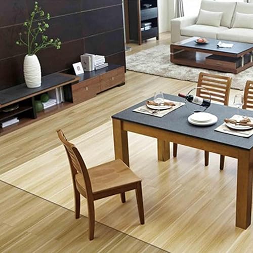 Tapete para silla de oficina para suelo de azulejos, alfombra de 0.069 pulgadas para suelos de madera dura, protector de suelo para silla rodante,