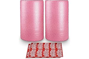 Anti-Static Bubble Cushioning Wrap Roll 2 Pack