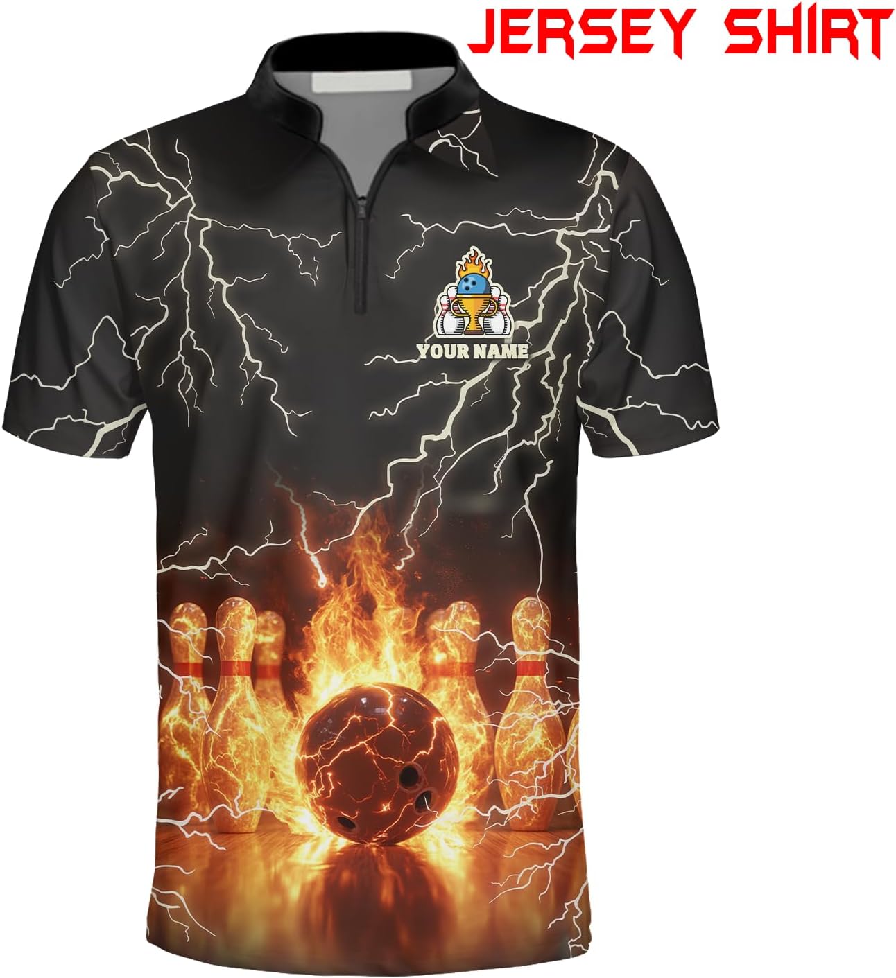 SHAANT Personalized Bowling Shirts for Men, Women, Custom Name Bowling Jerseys for Team, Retro Vintage Hawaii for Bowlers - Image 6