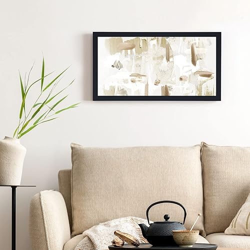 Miniatura 6 de Marcos de fotos negros de 10 x 20 pulgadas con 3 aberturas, para mostrar múltiples fotos de 5 x 7 o de 10 x 20 pulgadas sin paspartú, marco de