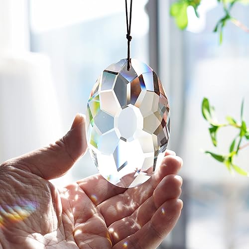 Miniatura 6 de Adorno de atrapasoles de cristales facetados colgantes